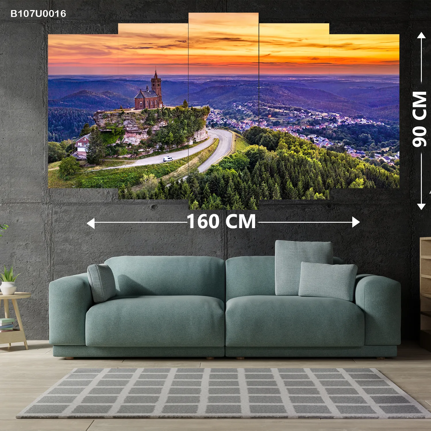 Five-Piece Panel , Graded Painting , Big Size